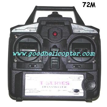 mjx-t-series-t04-t604 helicopter parts transmitter (72M)